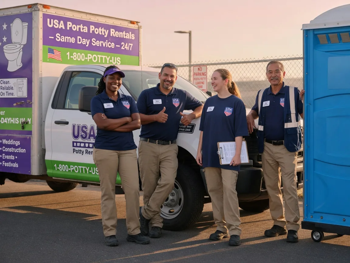 Porta Potty Rental company in Grass Valley, CA